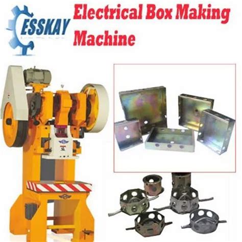 metal junction box making machine|Modular Electrical Box Machine .